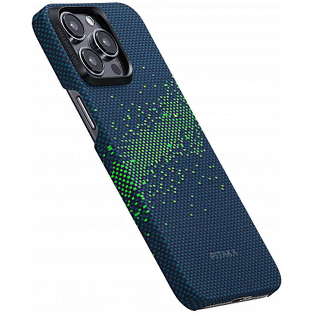 Чехол-накладка Pitaka Tactile Woven Case StarPeak Lumintex Milky Way Galaxy for iPhone 16 Pro (KI1603PMYG)
