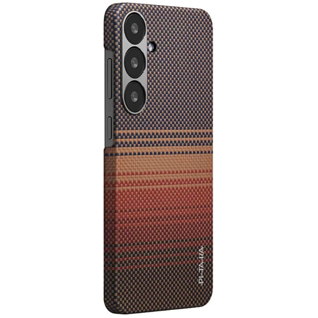 Чехол-накладка Pitaka Tactile Woven Case Sunset for Samsung Galaxy S25 (KS2503)