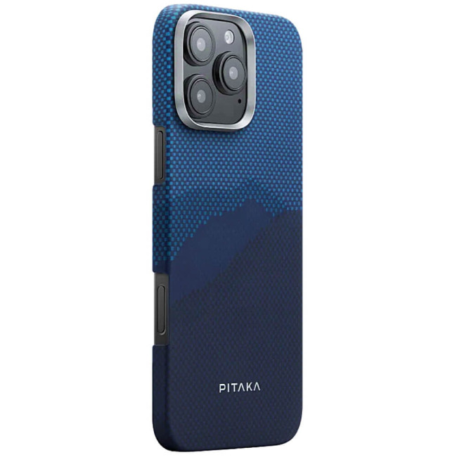 Чехол-накладка Pitaka Tactile Woven Case StarPeak Lumintex Over The Horizon for iPhone 16 Pro (KI1603POTH)