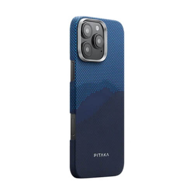Чехол-накладка Pitaka Tactile Woven Case StarPeak Over The Horizon for iPhone 16 Pro (KI1601POTH)