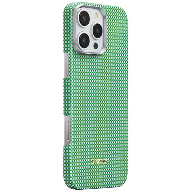 Чехол-накладка Pitaka Ultra-Slim Case Classic Forest Green for iPhone 16 Pro Max (KI1602PFOR)