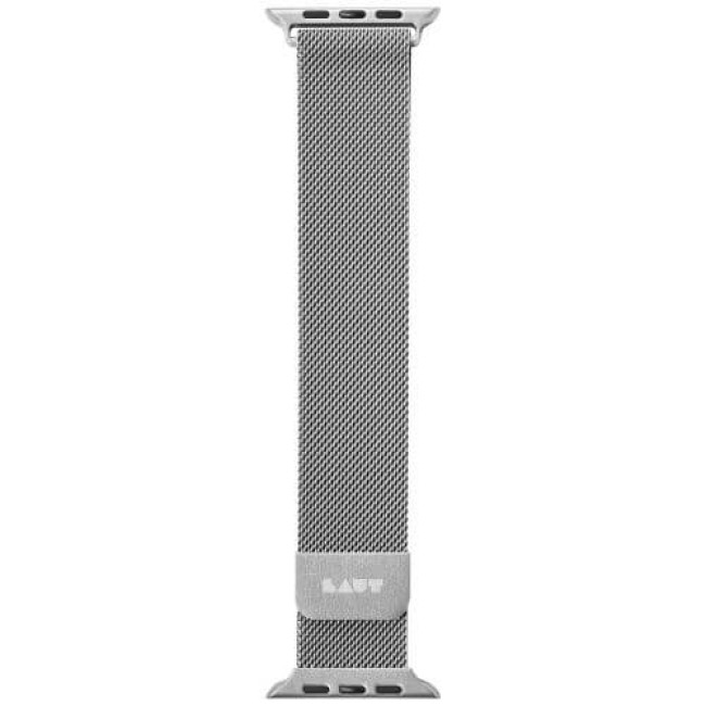 Ремешок Laut STEEL LOOP for Apple Watch 41/40/38mm Silver (LAUT_AWS_ST_SL)