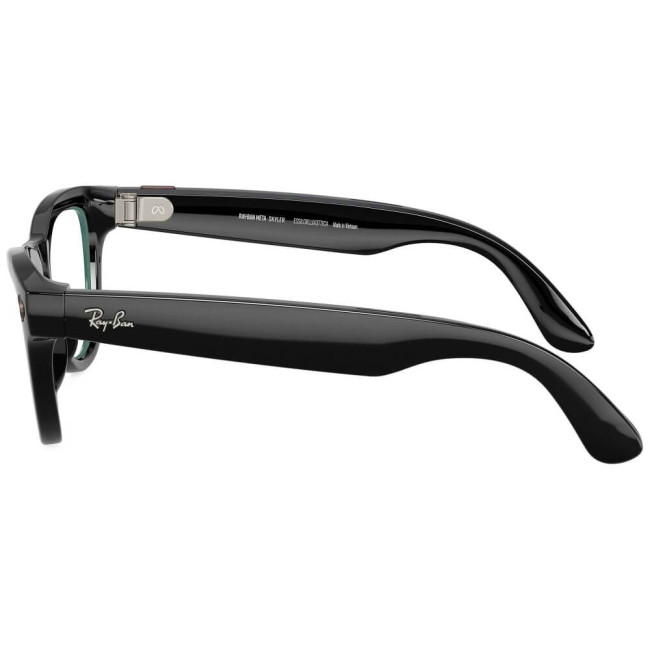 Смарт-очки Ray-Ban Meta Skyler Standard Shiny Black/Clear (RW4010