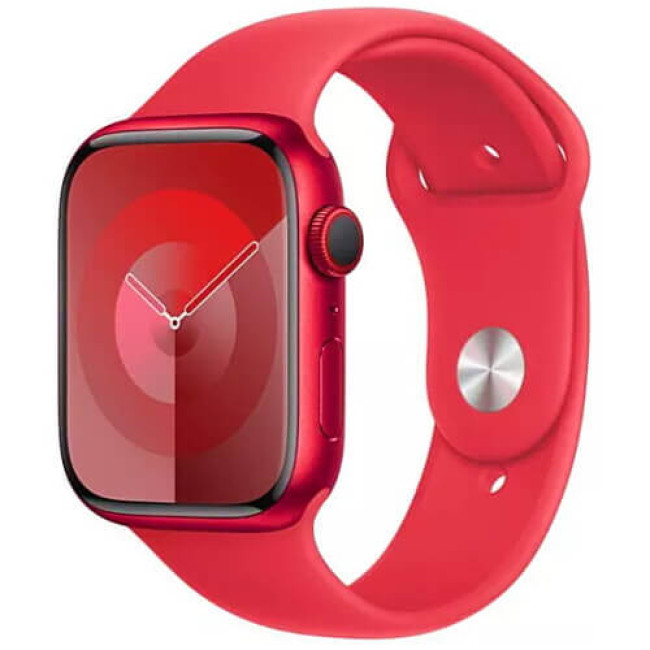 Apple Watch 45 49 44 42mm Red PRODUCT Sport Band M L MT3X3 eStore