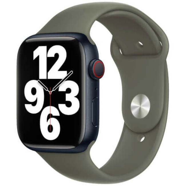 Ремешок Apple Watch 45/49/44/42mm Olive Sport Band (MR2T3)