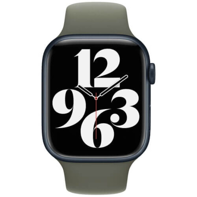 Ремешок Apple Watch 45/49/44/42mm Olive Sport Band (MR2T3)