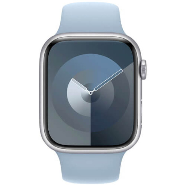 Ремешок Apple Watch 45/49/44/42mm Light Blue Sport Band S/M (MWMU3)
