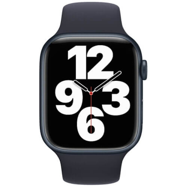 Ремешок Apple Watch 45/44/42mm Midnight Sport Band Regular (MKUQ3/3J606)