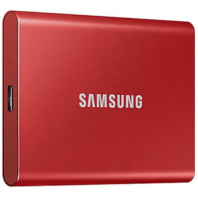 SSD-накопитель Samsung Portable SSD T7 500GB USB 3.2 Type-C (MU-PC500R/WW) Red UA