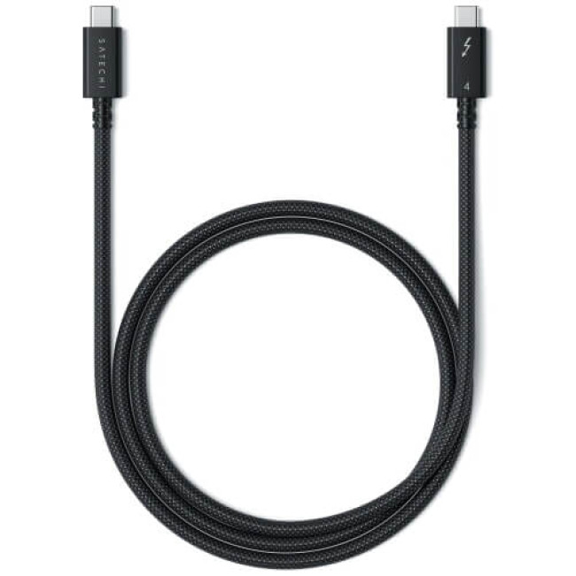 Кабель Satechi Thunderbolt 4 Pro 240W Black (1 m) (ST-YTB100K)