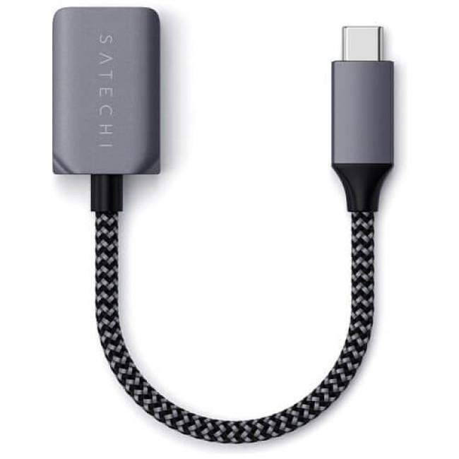 Адаптер Satechi USB-C to USB 3.0 Adapter Cable Space Gray (ST-UCATCM)