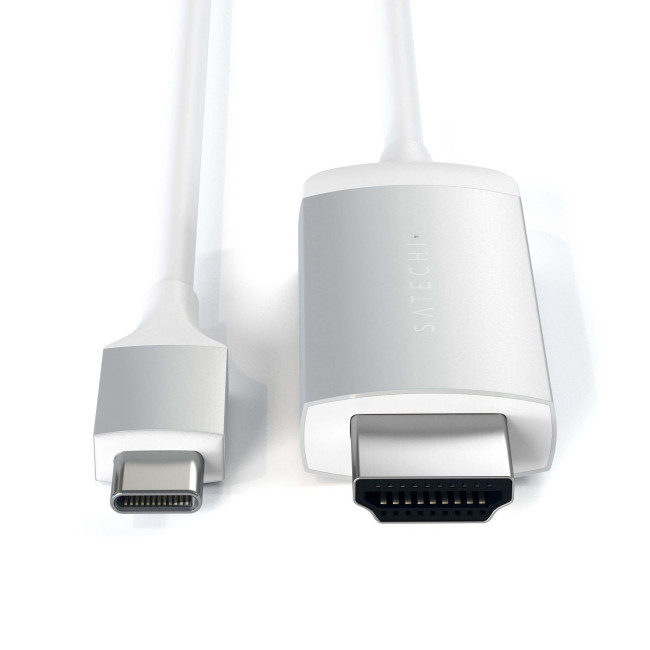 Адаптер Satechi Type-C to 4K HDMI Cable Silver (ST-CHDMIS)