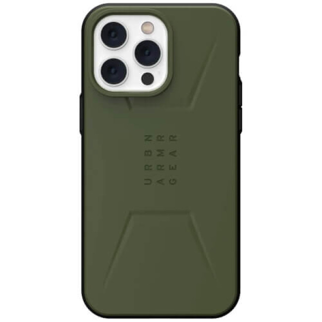 Чехол-накладка UAG for Apple iPhone 14 Pro Max Civilian Magsafe Olive (114039117272)