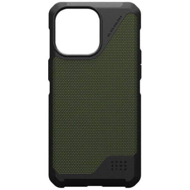 Чехол-накладка UAG for iPhone 15 Pro Metropolis LT Magsafe Kevlar Olive (114277113972)