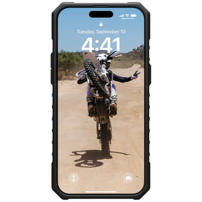 Чехол-накладка UAG for iPhone 15 Pro Pathfinder Magsafe Silver (114281113333)