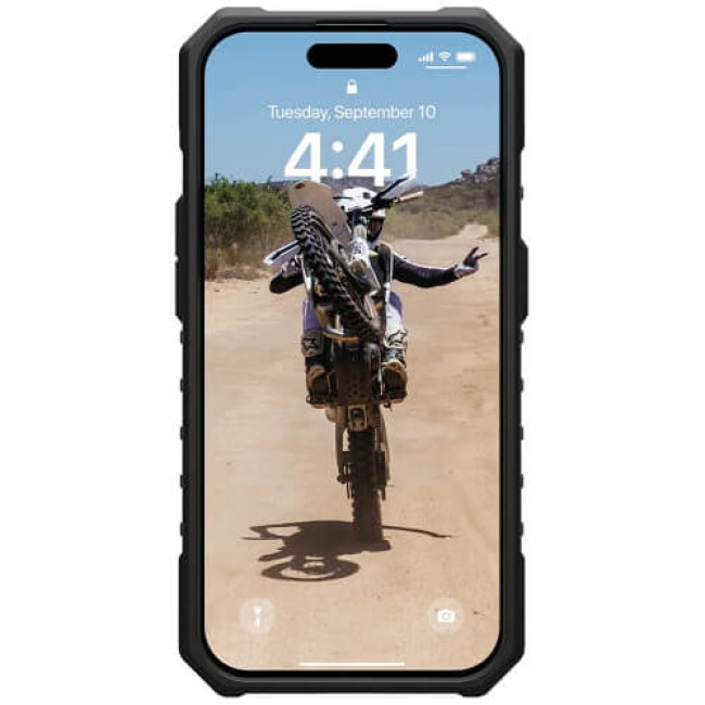 Чехол-накладка UAG for iPhone 15 Pro Pathfinder Magsafe Clear Ice (114281114343)