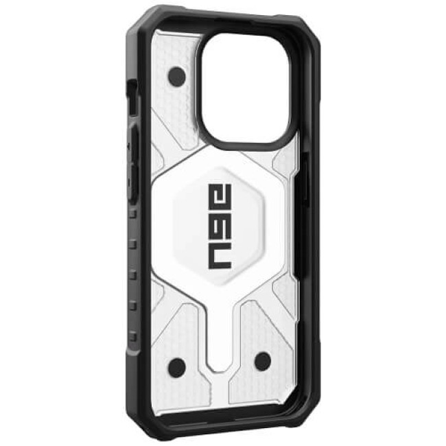 Чехол-накладка UAG for iPhone 15 Pro Pathfinder Magsafe Clear Ice (114281114343)
