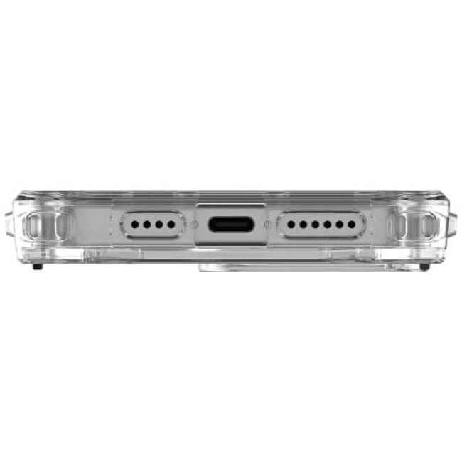 Чехол-накладка UAG for iPhone 15 Pro Plyo Magsafe Ice/Rose Gold (114286114348)