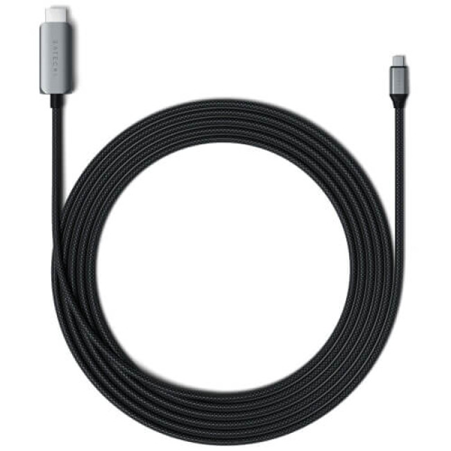 Кабель Satechi USB-C to HDMI 2.1 8K Space Gray (1.8 m) (ST-YH8KCM)