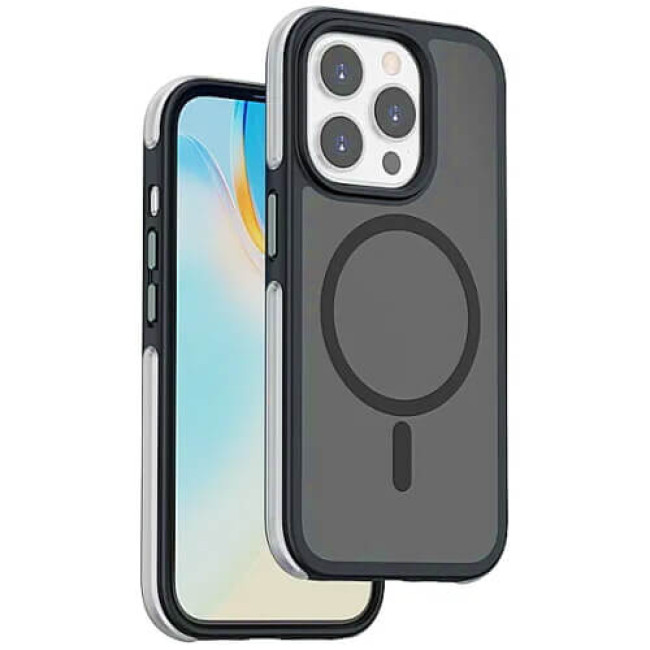 Чехол-накладка WiWU Air Shield Phone Case for iPhone 15 Pro with MagSafe Black (ZKK-012-I15PBK)