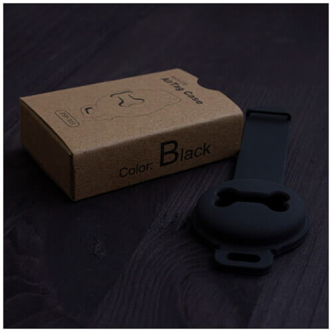 Аксессуар Yosyn Back Clip AirTag Case Black (PSP-303-BK)