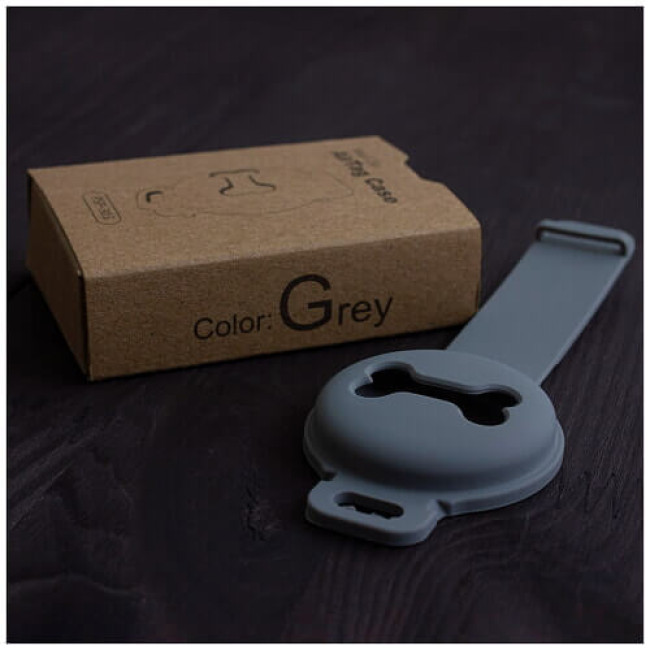 Аксессуар Yosyn Back Clip AirTag Case Grey (PSP-303-GY)