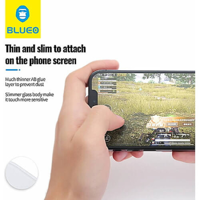 Защитное стекло Blueo for iPhone 16 Pro NPB9 Anti-glare Full Cover Anti Static (Black)