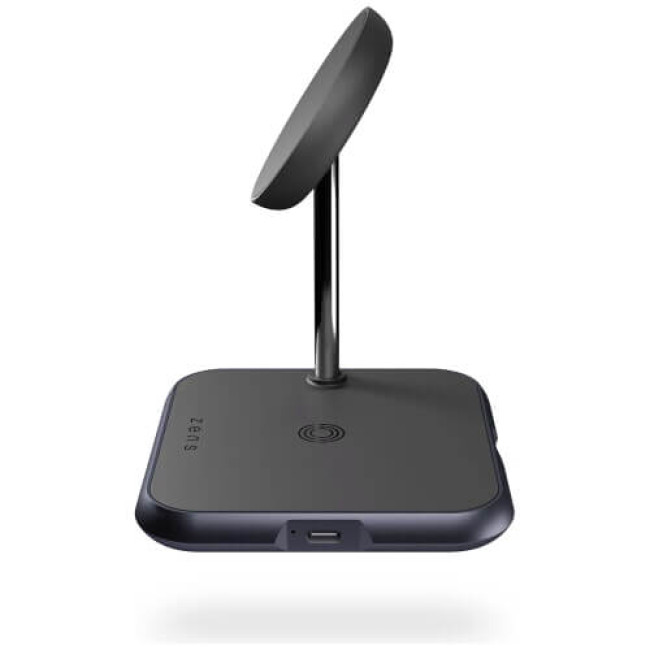 Беспроводное зарядное устройство Zens Magnetic 3-in-1 Aluminium Wireless Charger Black (ZEDC19B/00)