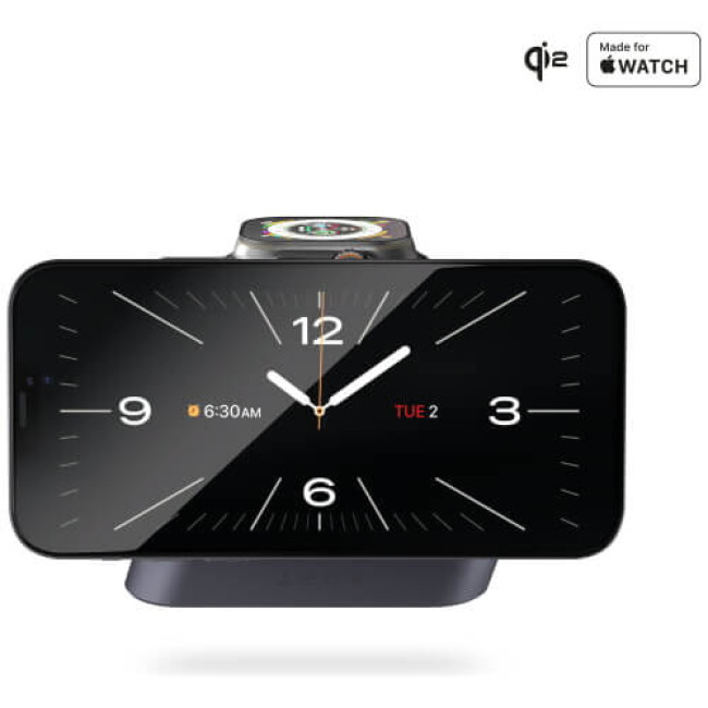 Беспроводное зарядное устройство Zens Nightstand Charger Pro 2 Wireless Black (ZEDC28B/00)