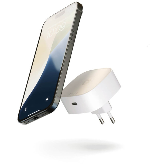 Беспроводное зарядное устройство Zens Wireless Charging Adapter White (ZESC18W/00)