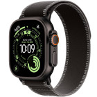 Apple Watch Ultra 3 Black Titanium Case with Black/Charcoal Trail Loop M/L (MF1H4)