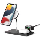 Беспроводное зарядное устройство Native Union Snap 3-in-1 Magnetic Wireless Charger Black (SNAP-3IN1-BLK-EU)