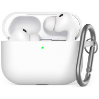 Чехол AhaStyle Colorful Silicone Case for Airpods Pro 3 White (CP-WG184-WE)