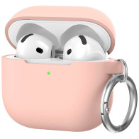 Чехол AhaStyle Silicone Case for Airpods 4 Pink (CP-196-PK)