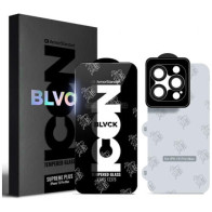 Защитное стекло ArmorStandart Supreme Set Black Icon для Apple iPhone 15 Pro Max (ARM74188)