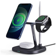 Беспроводное зарядное устройство Choetech 4-in-1 Magnetic Wireless Charger (T583-F)