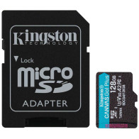 Карта памяти Kingston Canvas Go Plus Class 10 UHS-I U3 V30 A2 Micro SDXC 128GB with adapter (SDCG4/128GB)