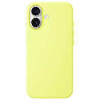 Чехол-накладка Monblan Magnetic Silicone MagSafe for iPhone 17 Neon Yellow