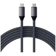 Кабель Satechi USB-C to USB-C Cable 100W Space Gray 2 m (ST-TCC2MM)