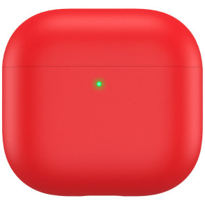 Чехол AhaStyle Ultra-Thin Silicone Case for Airpods 4 Red (CP-WG172-RD)
