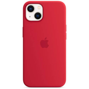 Чехол-накладка Apple iPhone 13 Silicone Case with MagSafe (PRODUCT)RED (MM2C3)