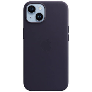 Чехол-накладка Apple iPhone 14 Plus Leather Case with MagSafe Ink (MPPC3)