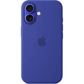 Чехол-накладка Apple iPhone 16 Silicone Case with MagSafe Ultramarine (MYY63)