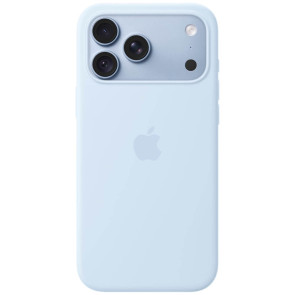 Чехол Apple iPhone 18 Pro Silicone Case with MagSafe Crisp Blue (MK8W4)