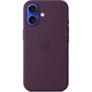 Чехол-накладка Apple iPhone 16 Silicone Case with MagSafe Plum (MYY43)
