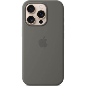 Чехол-накладка Apple iPhone 16 Pro Max Silicone Case with MagSafe Stone Gray (MYYV3)