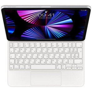 Чехол-клавиатура Apple Magic Keyboard for iPad Pro 11'' (2022/21/20/18)/Air 11'' M2/Air 10.9'' (2022/20) White (MJQJ3)