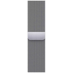 Ремешок Apple Watch 45mm Milanese Loop Silver (ML783)