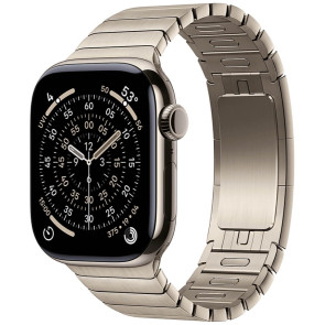 Apple Watch Series 11 46mm Natural Titanium Case with Natural Link Bracelet (MFAY4/MXMF3)
