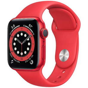 б/у Apple WATCH Series 6 44mm Red Aluminium Case with (PRODUCT)RED Sport Band (M00M3) (Отличное состояние)